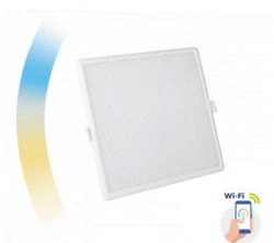 Inteligentna oprawa sufitowa podtynkowa kwadratowa LED Spectrum SMART Algine 22W Wi-Fi CCT DIMM SLI038020CCT