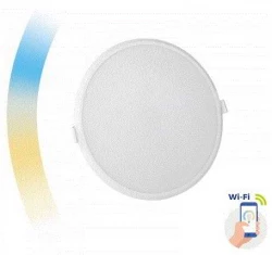 Inteligentna oprawa sufitowa podtynkowa okrągła LED Spectrum SMART Algine 22W Wi-Fi CCT DIMM SLI038017CCT