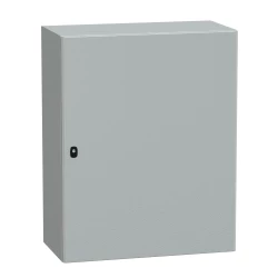 Spacial S3D drzwi gładkie bez pł. mont.wys.1000xW800xD400 IP66 IK10 RAL7035, NSYS3D10840