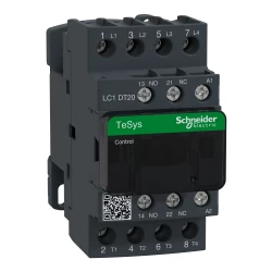 Stycznik 4 bieguny I=20A AC-1, styki 4 NO, napięcie cewki 24 V AC LC1DT20B7