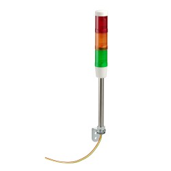 Wskaźnik bez buczka+3 elementy św. — O 45mm — 24 V AC/DC XVMB1RAG