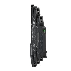 Przekaźnik interfejsowy LED, 1R 1Z 6A, 24V AC/DC