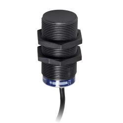 Czujnik indukcyjny XS4 M30, L43mm, PPS, Sn15mm, 12..24VDC, przew. 2m XS4P30PA340
