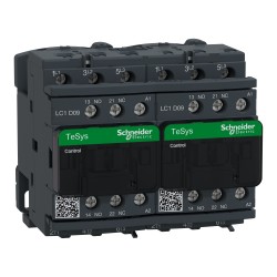 Stycznik nawrotny I= 9A AC-3, napięcie cewki 220 V AC LC2D09M7