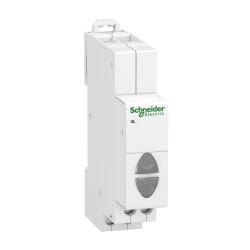 Podwójna lampka wskaźnika iIL - biała/biała - 110–230 V AC A9E18328