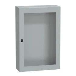 Spacial S3D przezr. drzwi bez pł.mont.wys.1200xW800xD300 IP66 IK08 RAL7035, NSYS3D12830T