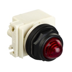 Lampka sygnalizacyjna 30mm BA9s czerwona 12V AC/DC IP66 9001SKP32R9
