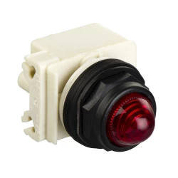 Lampka sygnalizacyjna 30mm BA9s czerwona 12V AC/DC IP66 9001SKP32R9