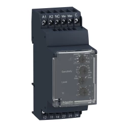 Przekaźnik monitorowania poziomu cieczy przewodzącej 24-240V AC/DC RM35LM33MW