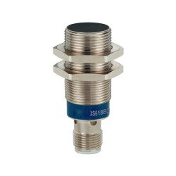 Czujnik indukcyjny XS1 M8, L45mm, mosiądz, Sn 2mm, 12...24 VDC, M12 XS108B3PBM12