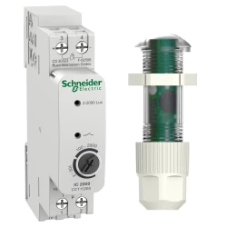 Analogowy łącznik zmierzchowy IC2000 1-kanałowy 2-2000 lux czujnik na zewnątrz 1C CCT15285