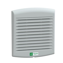ClimaSys wentylator, IP54, 85m3/h, 24V DC, z kratką wyl. powietrza i filterm G2 NSYCVF85M24DPF