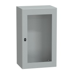 Obudowa S3D 1000x600x400mm IP66 bez płyty montażowej drzwi przeźroczyste NSYS3D10640T