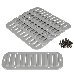 Kratka metalowa otwór 180x62mm zewn. 208x90mm IP20 NSYCAG180X62M