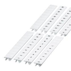 Przypinany pasek oznaczeń 8mm cyfry 1-10 NSYTRAB810 /10x10oznaczników/