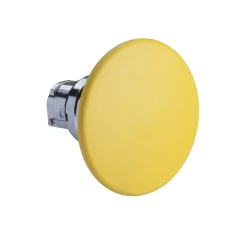 Główka przycisku grzybk. O22 zatrzym. awar. żółta O60mm, z sam. powr. ZB4BR5