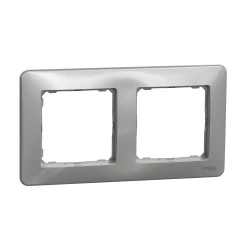 Sedna Design, Ramka 2-krotna, srebrne aluminium
