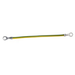 Linka uziemiająca 6mm2 160mm oczko fi 6,4mm NSYEL166D6 /10szt./