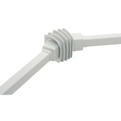 Ruchomy łącznik, kwadratowy 50mm, stal odlewana RAL 7040, do obudowy S3CM HMI NSYCMUIA50