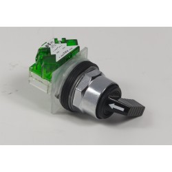 Przełącznik 2 położeniowy pokrętło 30mm czarny 2Z bez samopowrotu 9001KS11FBH5