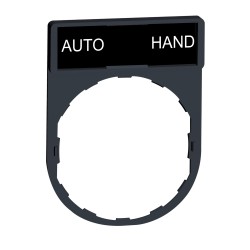Ramka do mocowania etykiet 30x40mm, z etykietą 8x27mm AUTO-HAND ZBY2364