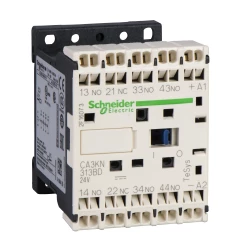 Stycznik pomocniczy 2 NO+2 NC, 24 V DC cewka o niskim zużyciu CA4KN223BW3