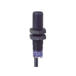 Czujnik indukcyjny XS4 M12, L50mm, PBT, Sn4mm, 24..48VDC, przew. 2m XS4P12AB110