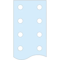 Listwa PE 25x5mm2 LVS04512