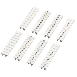 Przypinany pasek oznaczeń 5mm /1-10,11-20...91-100/ poziomy NSYTRAB51100 /100szt./