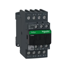 Stycznik 4 bieguny I=40A AC-1, styki 4 NO, napięcie cewki 48 V DC LC1DT40ED