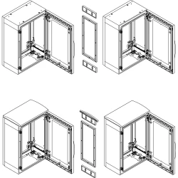 Łącznik poziomy PLA 120X60 NSYMUPLA126G