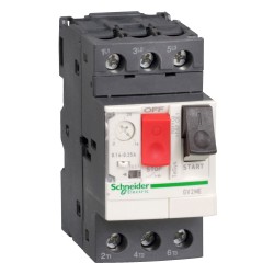 Wyłącznik silnikowy 3P 0,18kW 0,40-0,63A PL GV2ME04AP