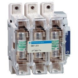 Korpus wyłącznika bezpiecznikowego GS1, TeSys GS, 3-bieg., NFC, 100A GS1JD3