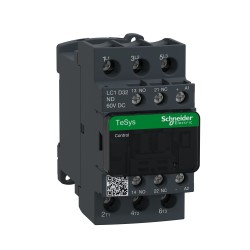 Stycznik mocy I= 32A AC-3, styki pom. 1NC+1NO, nap. cewki 60 V DC LC1D32ND