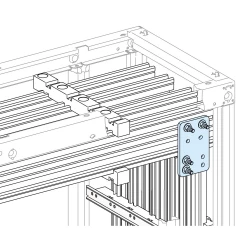 Łącznik długi pionowy LINERGY EV 2500A LVS04605