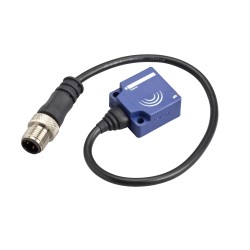 Czujnik indukcyjny XS7 26x26x13, PBT, Sn10mm, 12..24VDC, M12 0,15m XS7E1A1PAL01M12