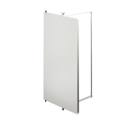 Półka na drzwi szary metal 600mm RAL7035 NSYSDT6