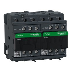 Stycznik nawrotny I= 18A AC-3, napięcie cewki 24 V AC LC2D18B7