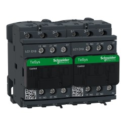 Stycznik nawrotny I= 18A AC-3, napięcie cewki 48 V AC LC2D18E7