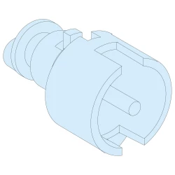 Zamknięcie z podwójnym wcięciem IP55 3mm LVS09932