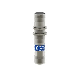 Czujnik indukcyjny XS5 M12, L61mm, mosiądz, Sn2mm, 12..48VDC, M12 XS512BLPAM12