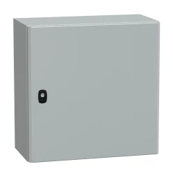 Spacial S3D drzwi gładkie bez pł. mont.wys.500xW500xD250 IP66 IK10 RAL7035, NSYS3D5525