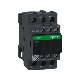 Stycznik mocy I= 38A AC-3, styki pom. 1NC+1NO, nap. cewki 380 V AC LC1D38Q7