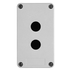 Kaseta sterownicza pusta- XAP-A, plast., 2 otwory poziome XAPA1120