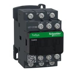 Stycznik mocy I= 18A AC-3, styki pom. 1NC+1NO, nap. cewki 230 V AC LC1D186P7