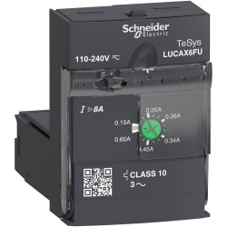 Jednostka sterująca standardowa LUCA, klasa 10, 0,15-0,6A, 110...220 V DC/AC LUCAX6FU