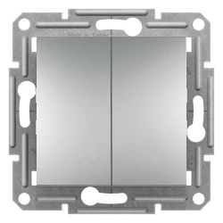 ASFORA Łącznik świecznikowy bez ramki aluminium EPH0300161