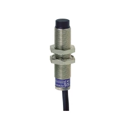 Czujnik indukcyjny XS2 M12, L50mm, mosiądz, Sn4mm, DC, przew. 2m XS2M12AB120