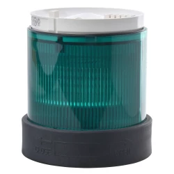 Element świetlny O 70mm, światło migąjace, ziel., IP65 24 V XVBC5B3