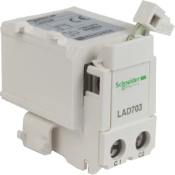 Przekaźnik przeciążeniowy, zdalne ster.elektr. WYŁ lub reset, 24 V DC/AC LAD703B